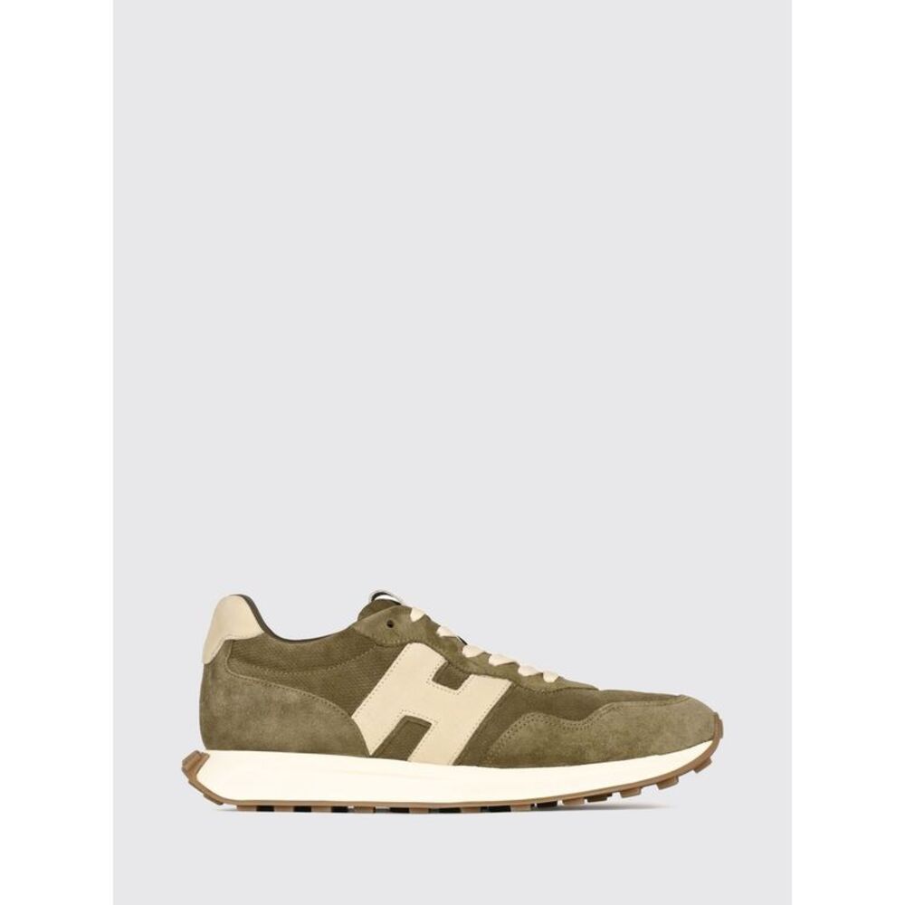 Hogan Men H641 Hogan Trainers In Smooth And Suede Calfskin With H Logo